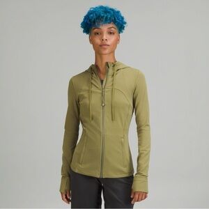Lululemon 2022 Hooded Define Jacket *Nulu Bronze Green Women’s Size 6